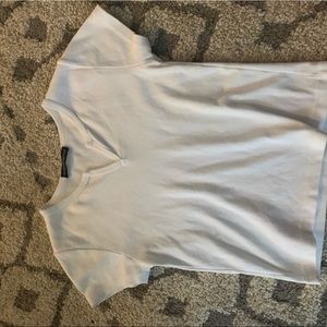 Brandy Melville white baby tee